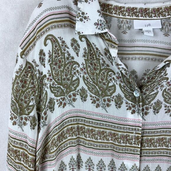 J.Jill PaisleyButton Up Dress/Tunic  - Picture 7 of 9